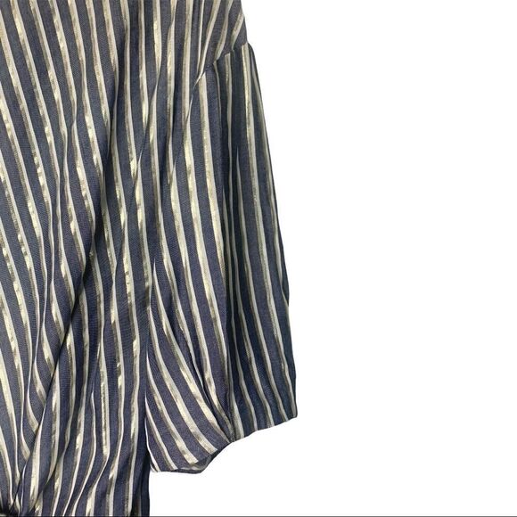 Anthropologie Eva Franco Marin Tie Front Stripes - Picture 7 of 9